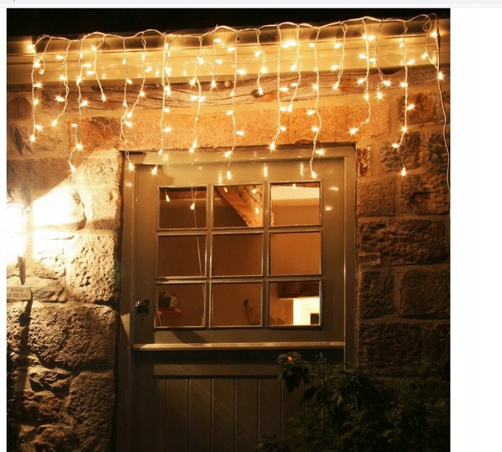 SOPLE FLASH 500 LED ZEWNĘTRZNE BIAŁE ZIMNE CHOINKOWE lampki z Flashem