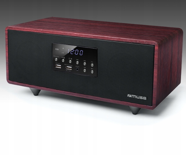 GŁOŚNIK BLUETOOTH 40W BAS USB RADIO FM PLL WYŚWIETLACZ LED MUSE M-630 DWT