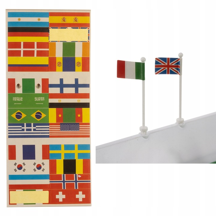 Piłkarzyki Sprężynowe XXL Piłka Duże Gra do Piłki Nożnej 22 Piłkarzy Dzieci