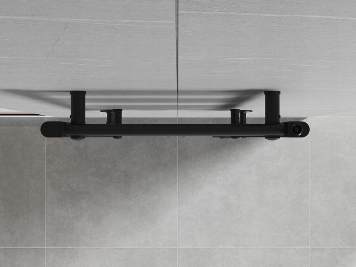 MEXEN MARS GRZEJNIK ŁAZIENKOWY 1200x500 CZARNY