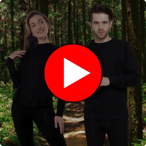 BIELIZNA TERMOAKTYWNA DAMSKA S MĘSKA KOMPLET ODDYCHAJĄCA CIEPŁA Z MESZKIEM