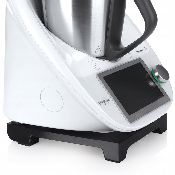 Podstawka deska tacka z kółkami pod Thermomix Termomiks TM5 TM6 CZARNA TSv3