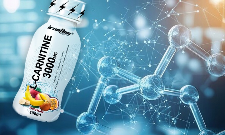 IRONFLEX L-KARNITYNA 3000mg SHOT 12x100ml MOCNY SPALACZ TŁUSZCZU METABOLIZM