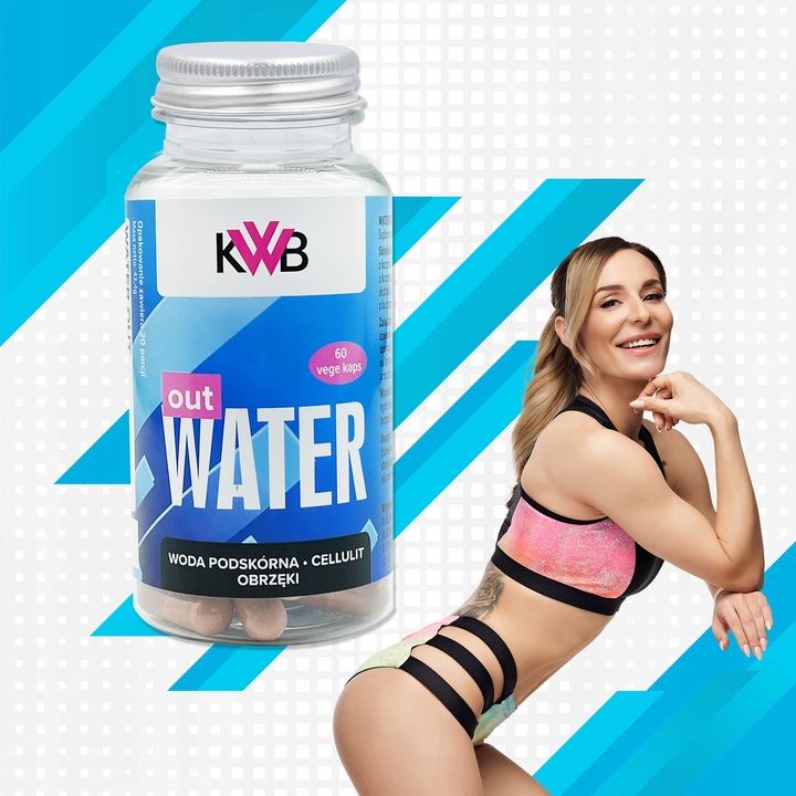 WATER OUT - MNIEJSZY CELLULIT, USUWA WODĘ PODSKÓRNĄ I WYSMUKLA SYLWETKĘ