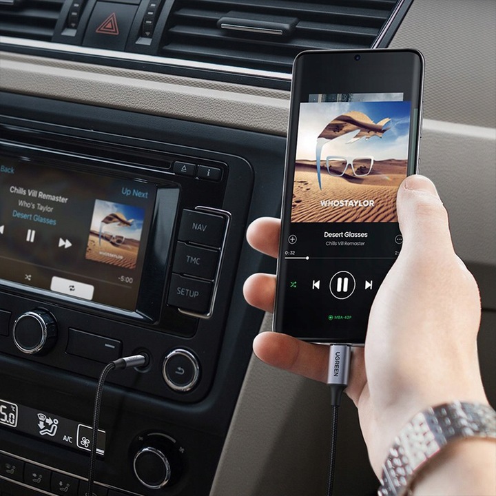 Kabel Ugreen AUX USB-C mini jack 3.5mm adapter