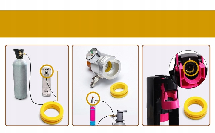 5 x Uszczelka do SodaStream Quick Connect Terra Art (5 sztuk)