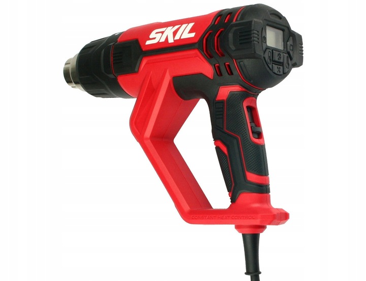 OPALARKA 2000W 8040 SKIL + WALIZKA + 4 DYSZE + LCD