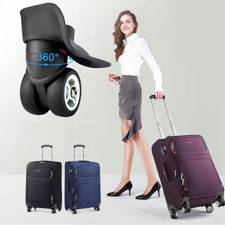 KÓŁKO DO WALIZKI KÓŁKA DO BAGAŻU ZAMIENNE 2 SZTUKI