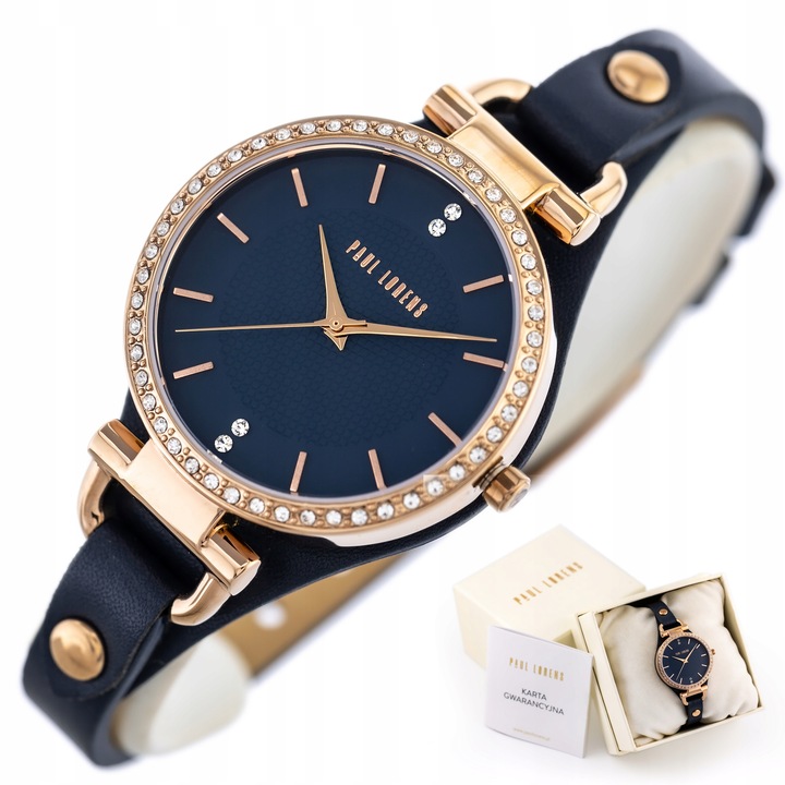 ZEGAREK DAMSKI PAUL LORENS - PL13922A-6F3 + BOX +GRAWER