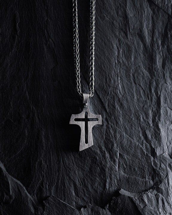 Srebrny krzyż BELIEF