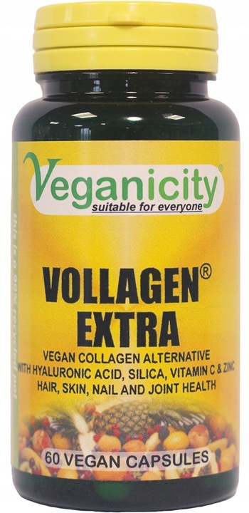Kolagen wegański na skórę, włosy i stawy, 60kaps