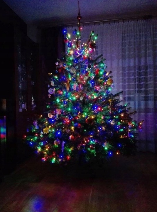 LAMPKI CHOINKOWE 1000 LED ZEWNĘTRZNE i WEWNĘTRZNE KOLOROWE