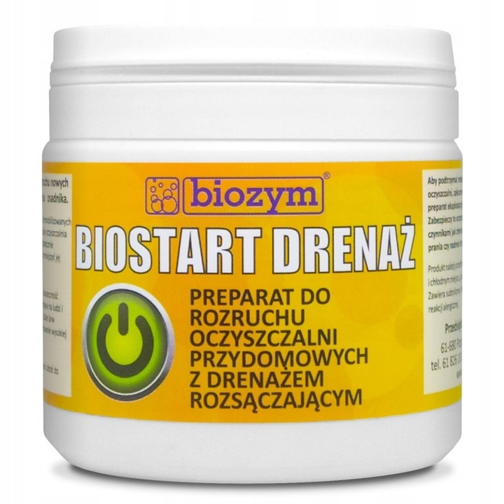 Starter do Oczyszczalni z DRENAŻEM BioStart 150g