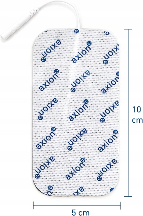 Elektrody TENS żelowe do elektrostymulatora EMS duże 10x5cm, 16 szt.