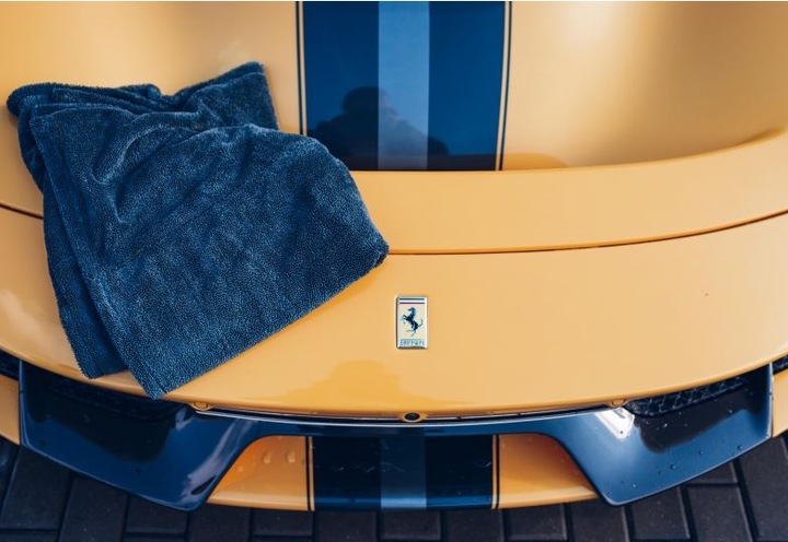 Work Stuff KING 90x73cm Ręcznik Do Osuszania Samochodu Extra Chłonny GIFT !