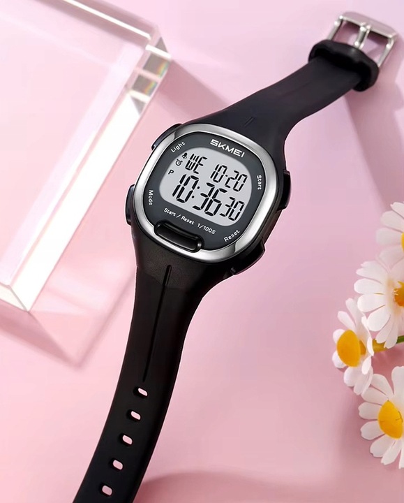 Zegarek damski SKMEI skm.124571d.wm elektroniczny wiele funkcji