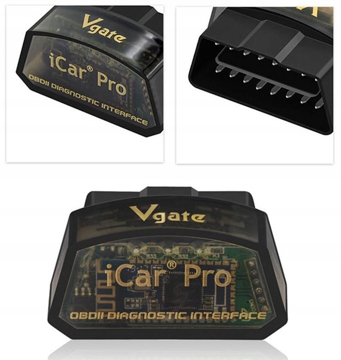 ELM327 iCar PRO WiFi Vgate OBD2 Interfejs Diagnostyczny Samochodowy IOS PL