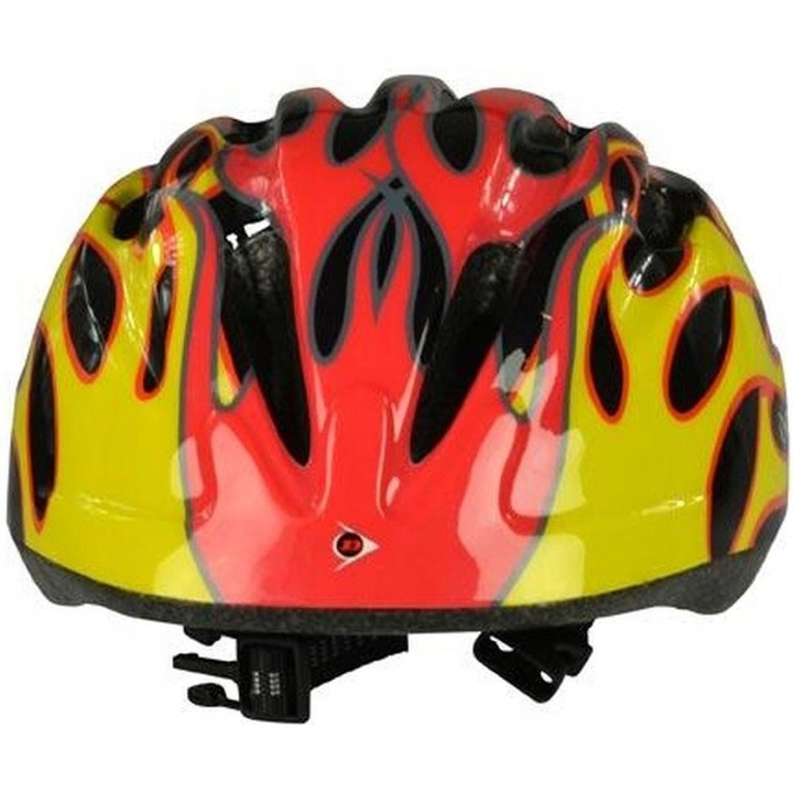 KASK ROWEROWY DZIECIĘCY REGULOWANY DUNLOP R. (48-52CM ) - FIRE
