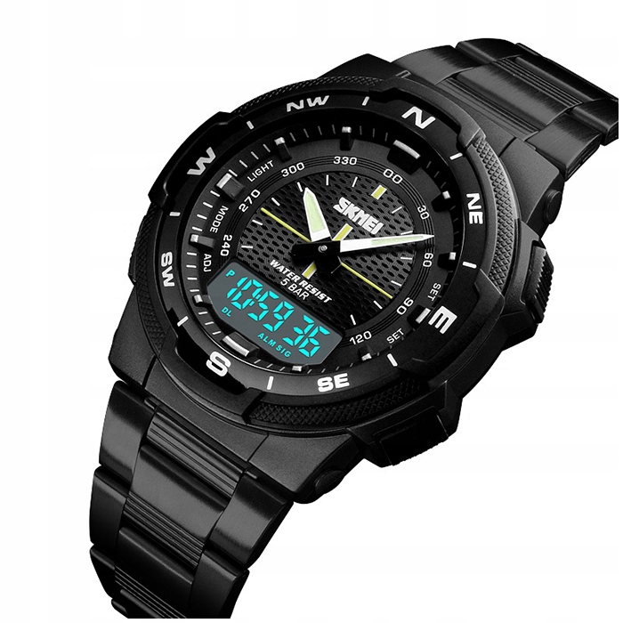 Zegarek męski SKMEI 1370 bransoleta elektroniczny