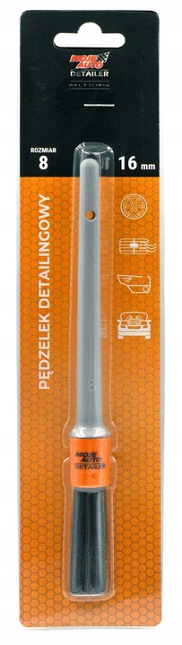 MOJE AUTO - PĘDZELEK DETAILINGOWY - ROZMIAR 8