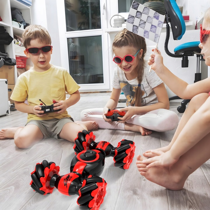 SAMOCHÓD ZDALNIE STEROWANY GESTAMI REKĄ 4X4 PILOT RC DRIFT CAR KOŁA DUŻE