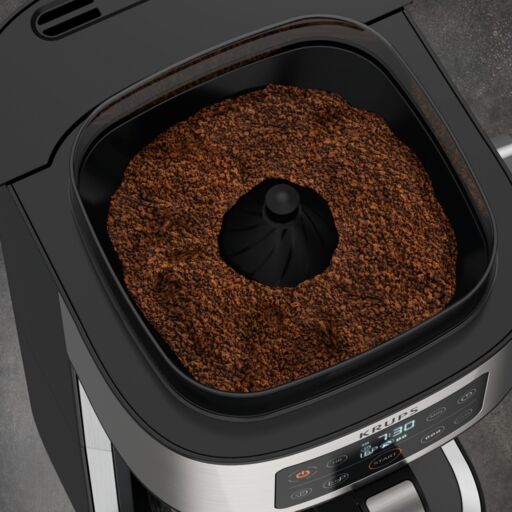 Ekspres przelewowy KRUPS KM760D10 srebrny 1,25 l 1000 W