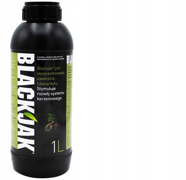 Black Jak 1L nawóz stymulator leonardyt kwasy humusowe warzywa sady trawnik