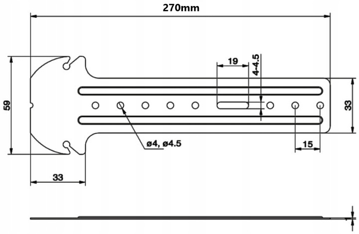 300x WIESZAK GRZYBKOWY 270 mm KOTWOWY GRZYBEK WIESZAK DO PODDASZY CD60