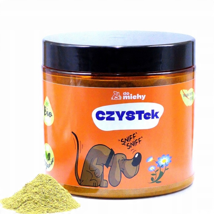 Suplement Do michy Czystek 100% dla psa sproszkowany pasożyty sierść 300g