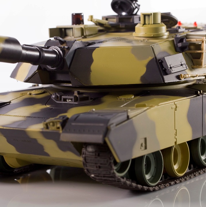 Zdalnie sterowany CZOŁG ABRAMS M1A2 R/C Heng Long