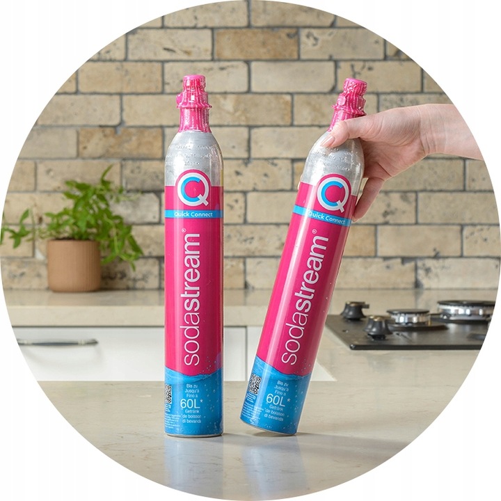 Saturator SodaStream Terra + Butelka + 2 Cylindry