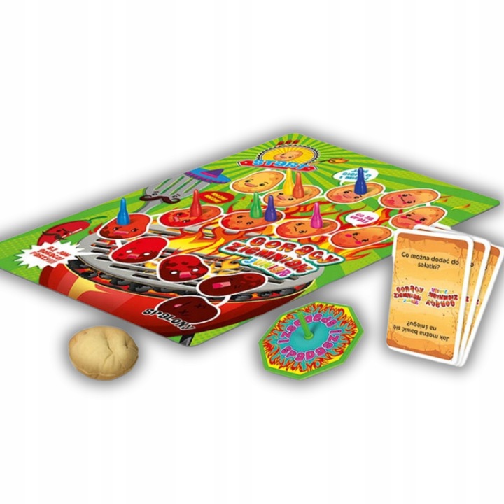 GRA EDUKACYJNA PLANSZOWA RODZINNA DYNAMICZNA GORĄCY ZIEMNIAK JUNIOR