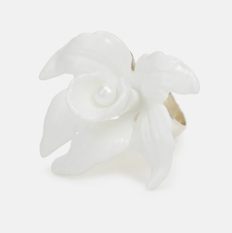 La Manso FLOWER RING Pierścionek r.M