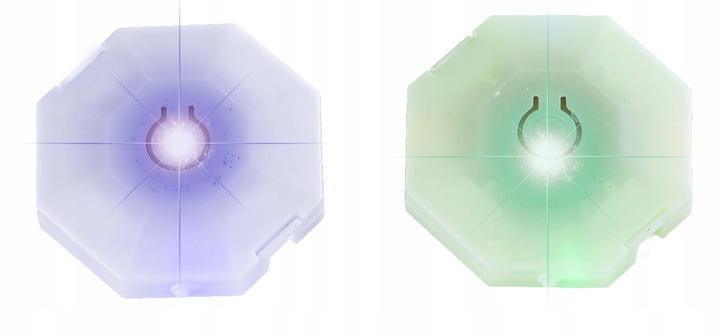 KLOCKI MAGNETYCZNE ŚWIECĄCY TOR KULKOWY ZJAZD dla kulek 110el duży zestaw