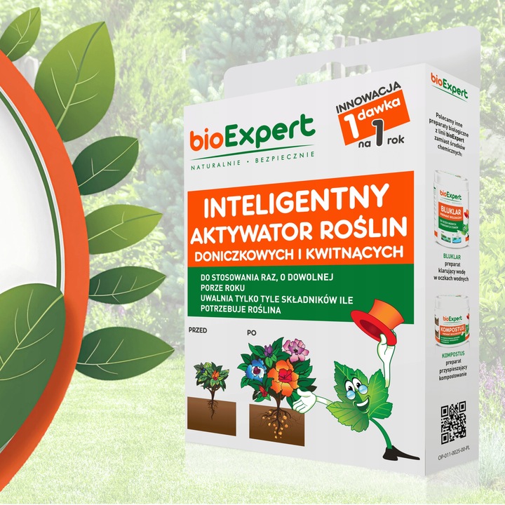 Aktywator roślin doniczkowych Nawóz wieloskładnikowy 25g BIOEXPERT
