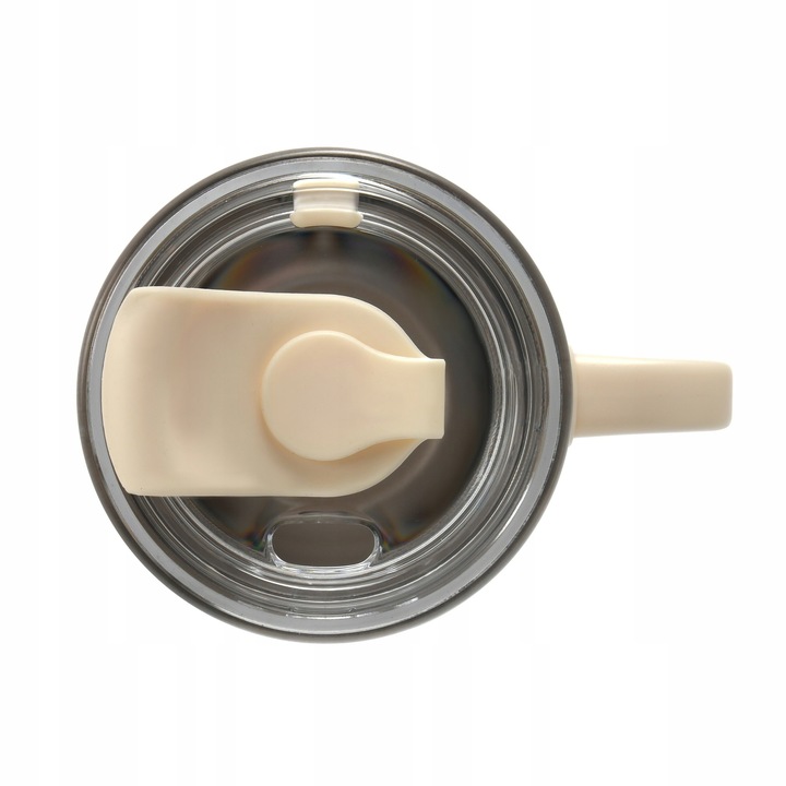 Kubek Termiczny ze Słomką Casno Booker 450 ml Biały