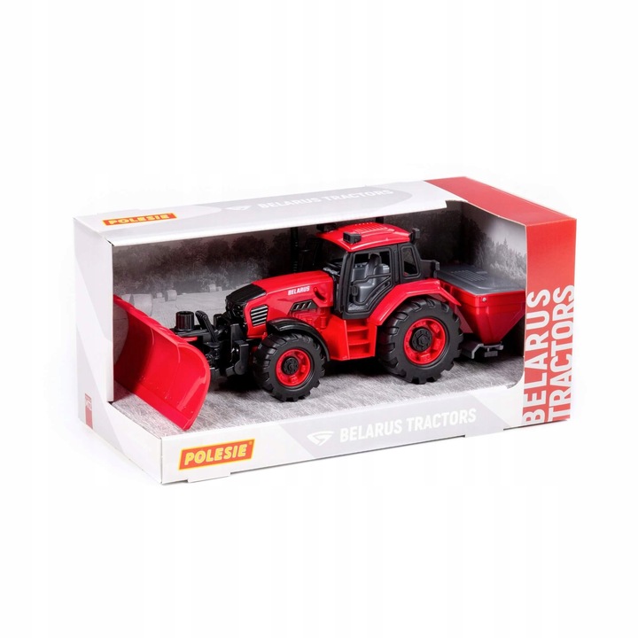 Wader Traktor "Belarus" do odśnieżania Czerwony