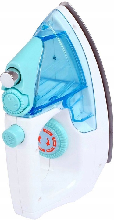 ŻELAZKO ZABAWKA DLA DZIECI INTERAKTYWNE ZE ŚWIATŁEM DŹWIĘKIEM PARA WODNA