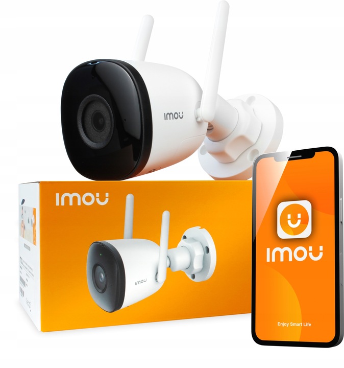 Kamera zewnętrzna IP IMOU BULLET 2C 4MP IPC-F42P