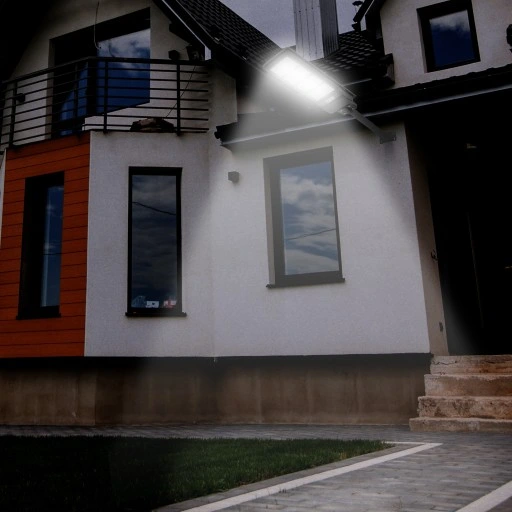 LAMPA SOLARNA ULICZNA LED Z CZUJNIKIEM RUCHU 360W