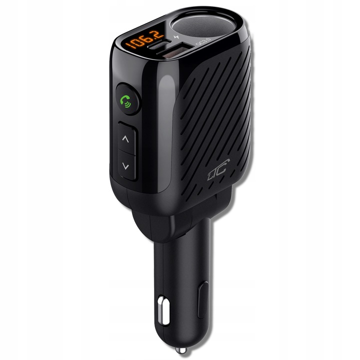 Transmiter FM BT z ŁADOWARKA USB Bluetooth