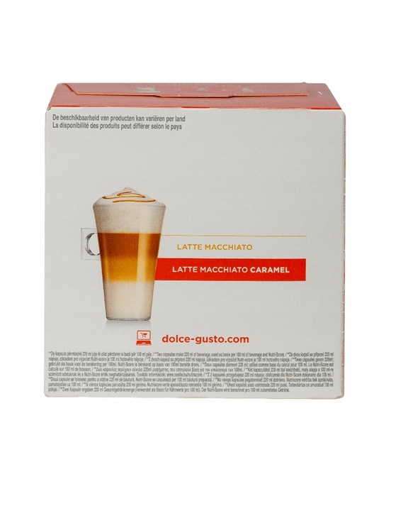 Nescafe Dolce Gusto Latte Macchiato Caramel 6 x 16