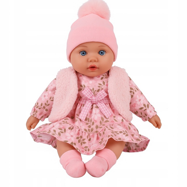 Lalka bobas córunia interaktywna edukacyjna miękka mówi śpiewa uczy 2l+