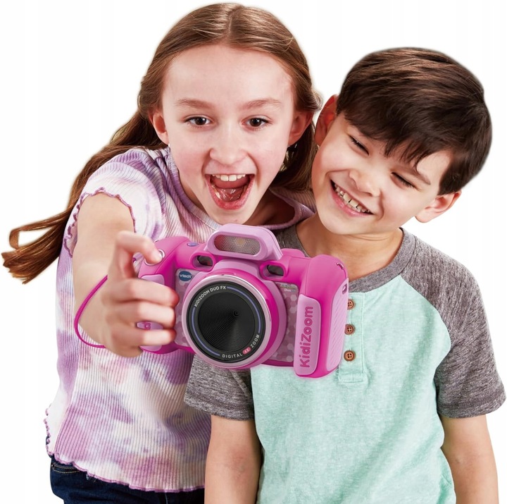 VTECH KidiZoom Duo FX Aparat fotograficzny różowy (Angielska Wersja)