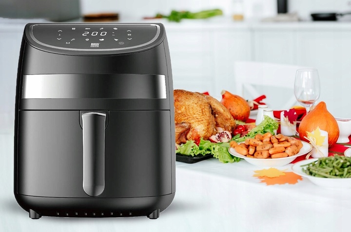 FRYTKOWNICA BEZTŁUSZCZOWA 3,7L termoobieg regulacja temper. timer AIR FRYER