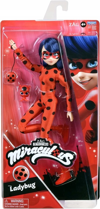 MIRACULOUS DUŻA LALKA Ladybug Biedronka