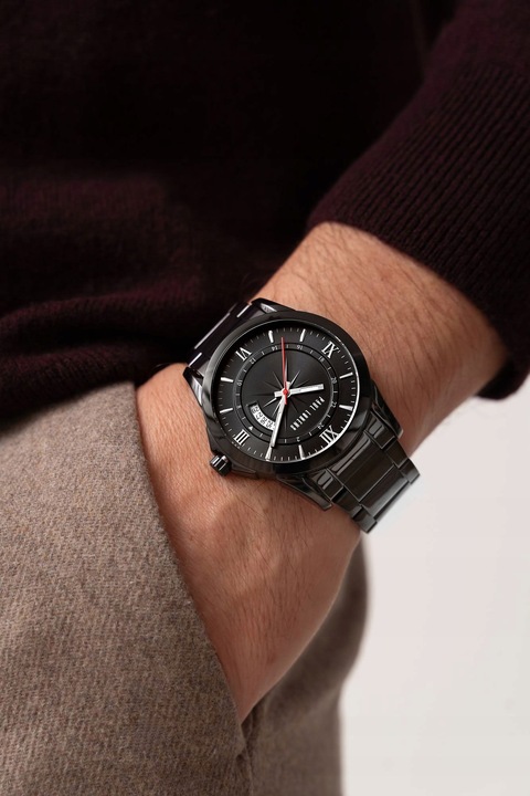 Zegarek męski Paul Lorens z Datownikiem ELEGANCKA BRANSOLETA