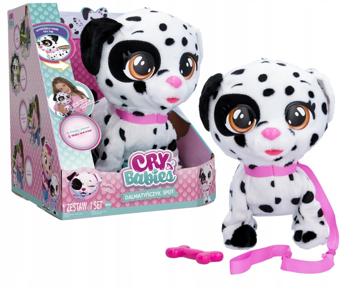 EPEE CRY BABIES DALMATYŃCZYK SPOT PIESEK INTERAKTYWNY 60191