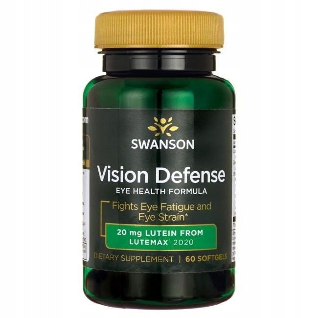 SWANSON VISION DEFENSE wzrok 60k Luteina OCZY