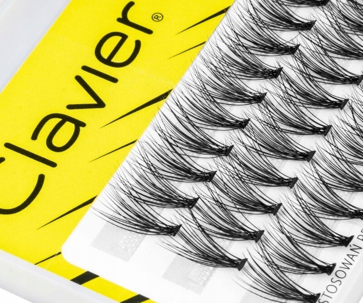 CLAVIER KĘPKI RZĘSY DU2O DOUBLE VOLUME 10 mm